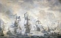 Slag in de Sont Schlacht von Sound 8 November 1658 Willem van de Velde I 1665 Seekrieg
